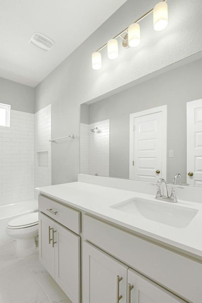 Furnished interior view inside a new home in Blackhawk, Pflugerville (Image 20).