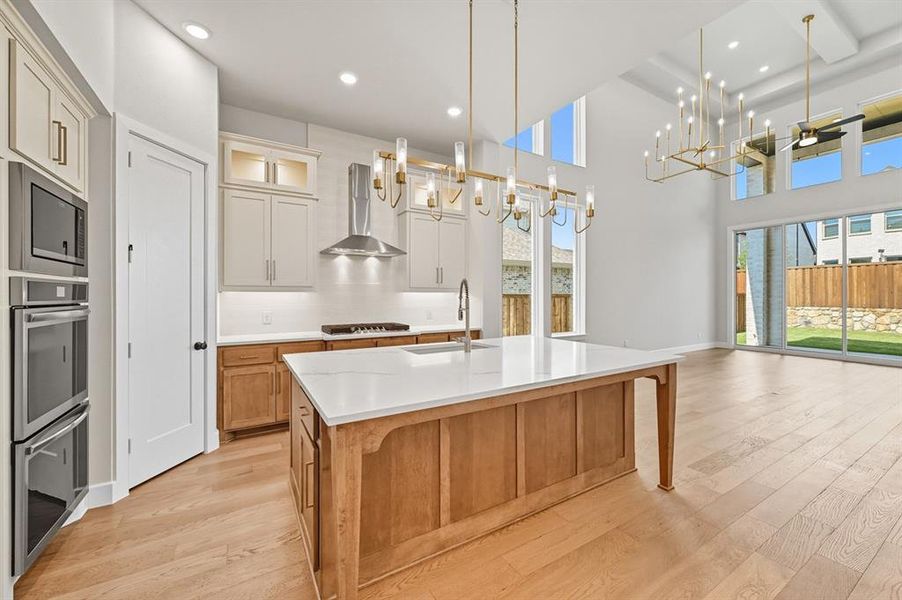 Furnished interior view inside a new home in Star Trail: 55ft. lots, Prosper (Image 13).