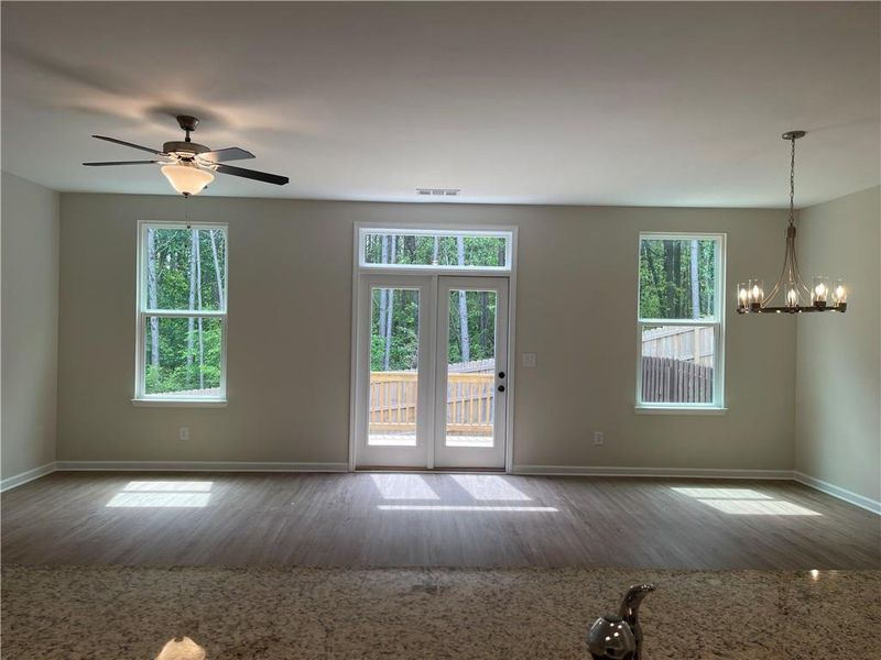 Spacious, unfurnished interior of a new home in The Collection at Wolf Creek, Lawrenceville (Image 19).