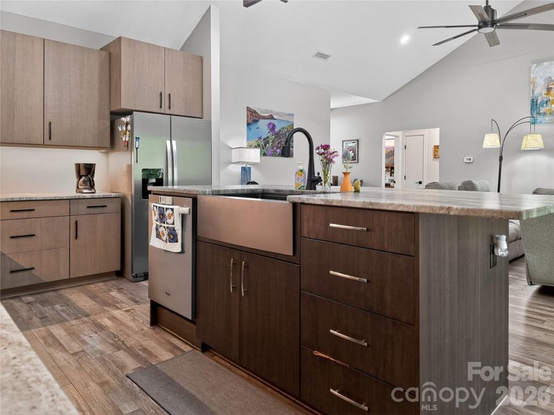 Furnished interior view inside a new home in , Rutherfordton (Image 14).