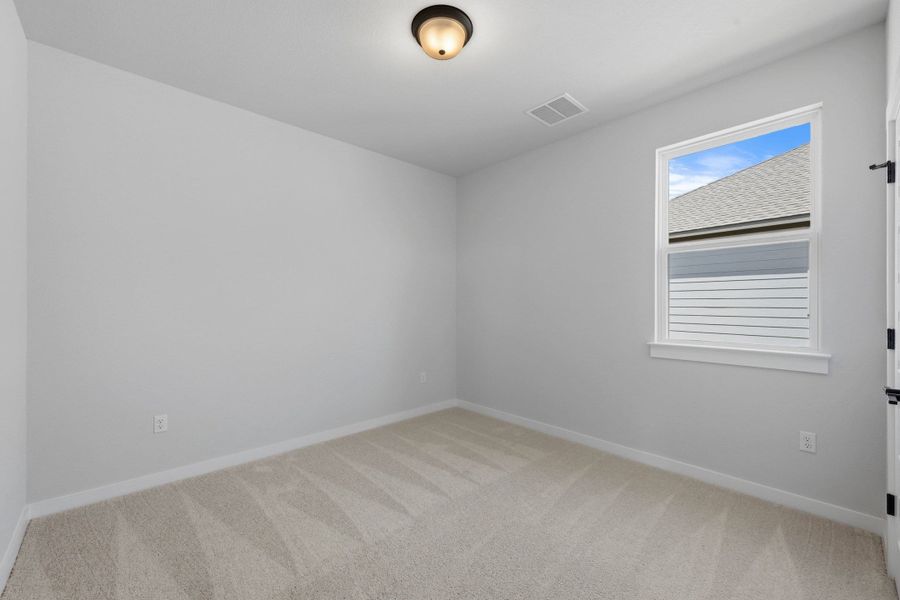 Spacious, unfurnished interior of a new home in Terrace Collection At Turner's Crossing, Buda (Image 41).