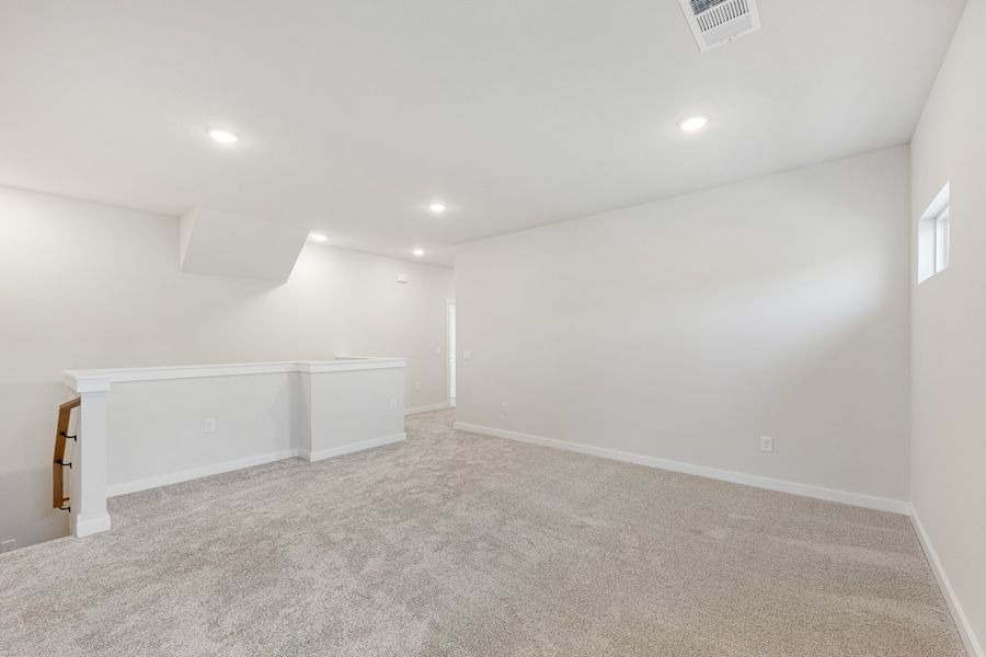 Spacious, unfurnished interior of a new home in Willow Grove Single-Family Homes, Melissa (Image 44).