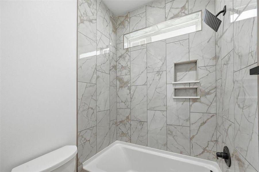 Furnished interior view inside a new home in , Dallas (Image 14).