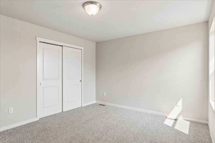 Spacious, unfurnished interior of a new home in Ridge at Lorson Ranch, Colorado Springs (Image 18). Spacious, unfurnished interior of a new home in Ridge at Lorson Ranch, Colorado Springs (Image 18).