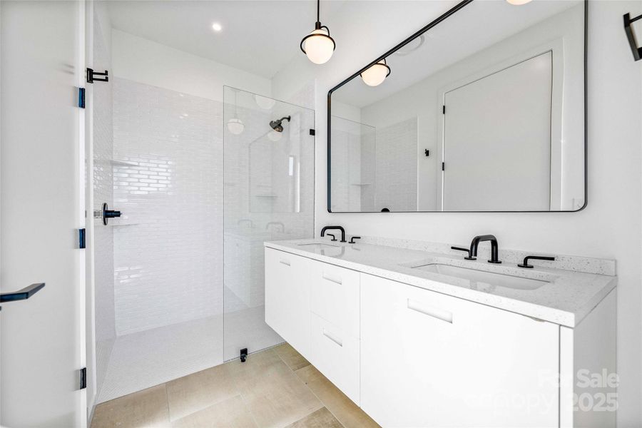 Furnished interior view inside a new home in , Asheville (Image 35).