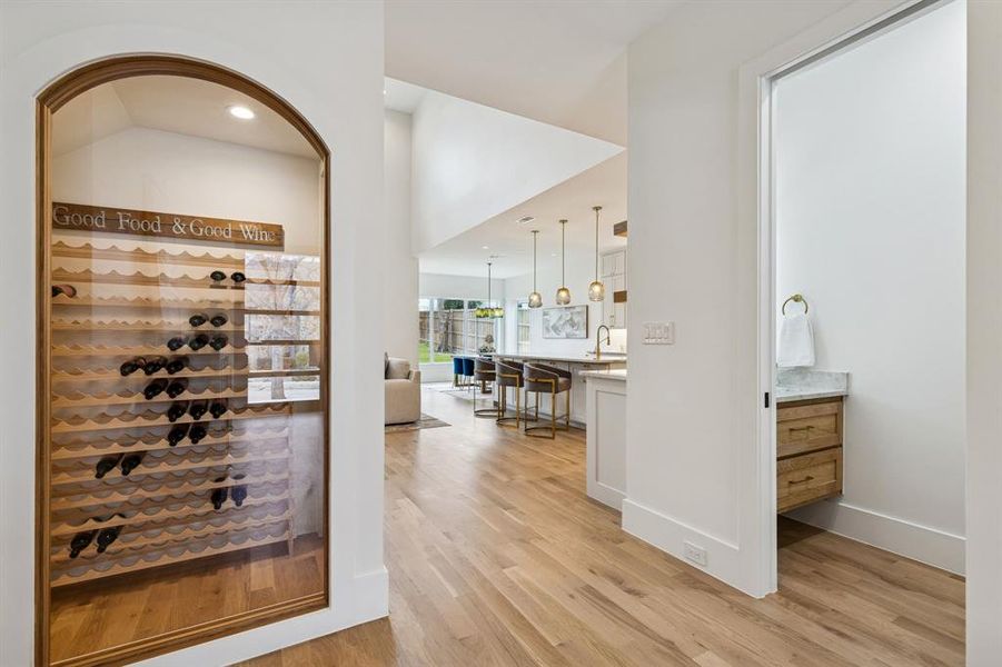 Furnished interior view inside a new home in , Dallas (Image 12).