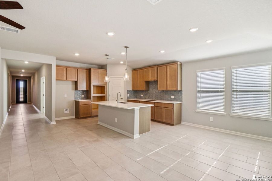 Furnished interior view inside a new home in Arcadia Ridge - Classic Series, San Antonio (Image 10).