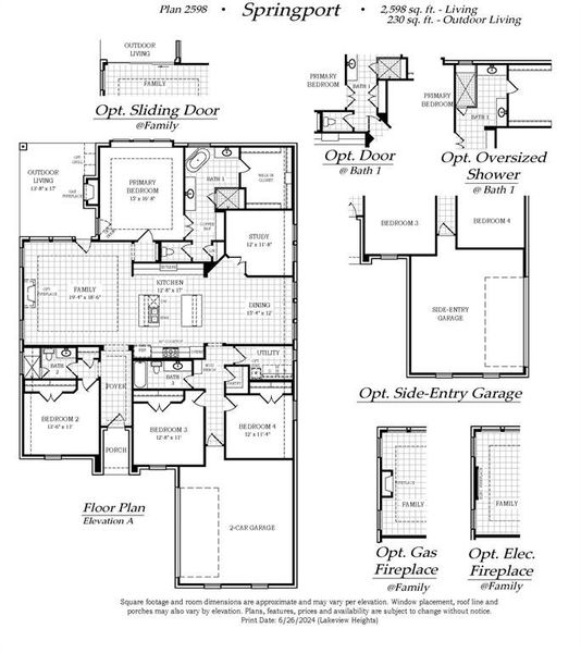Springport Floorplan