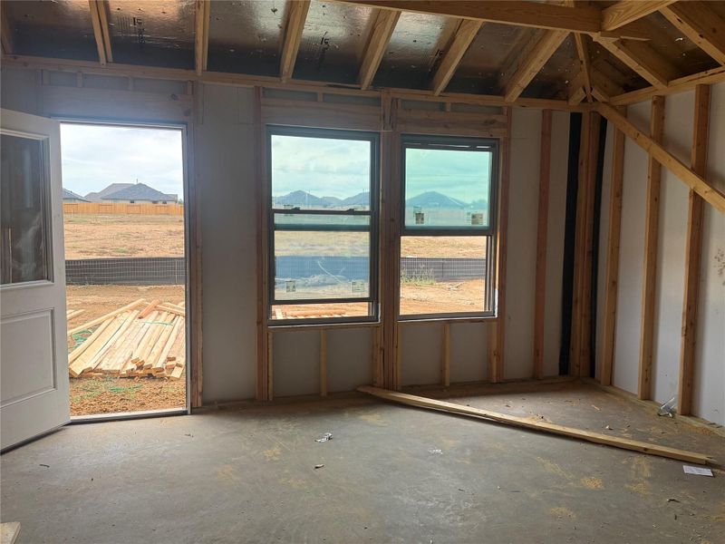 In-progress construction of a new home in Lexington Heights, Willis, TX (Image 8).