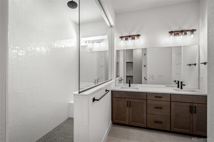 Furnished interior view inside a new home in Cloverleaf – Mountainview Collection, Monument (Image 27).