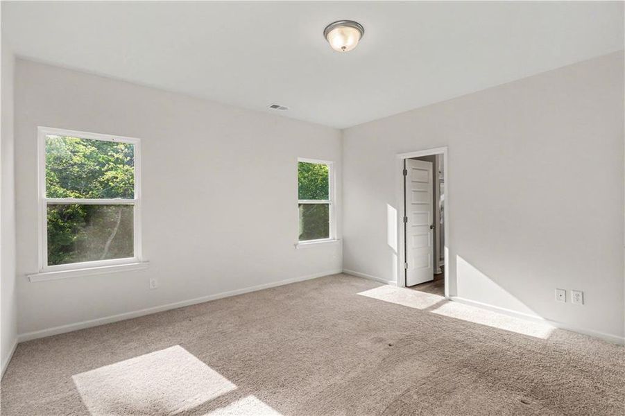 Spacious, unfurnished interior of a new home in Highland Crossing, Cartersville (Image 24).