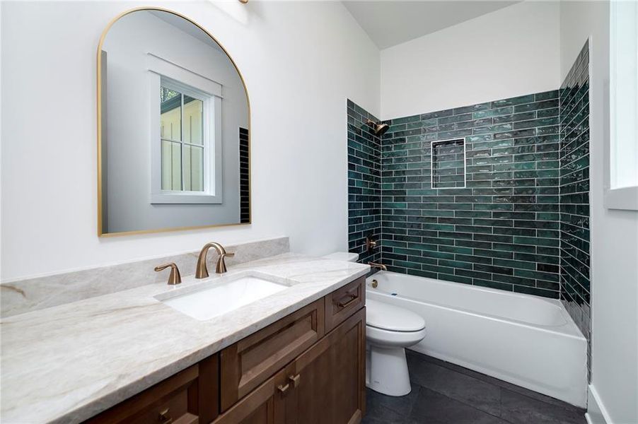 Furnished interior view inside a new home in , Dawsonville (Image 7).