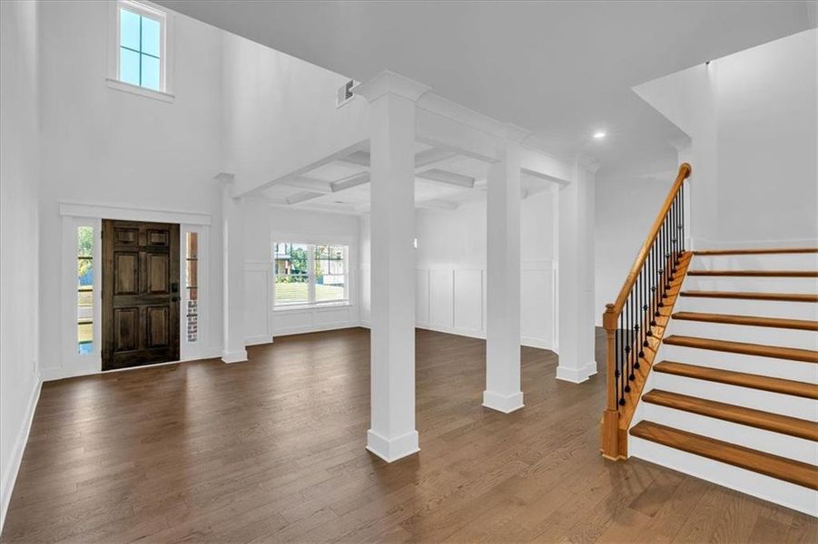 Spacious, unfurnished interior of a new home in Springside Reserve, Powder Springs (Image 25).