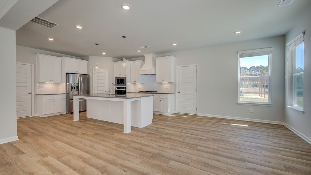 Furnished interior view inside a new home in Riverbend Overlook, Fayetteville (Image 6).