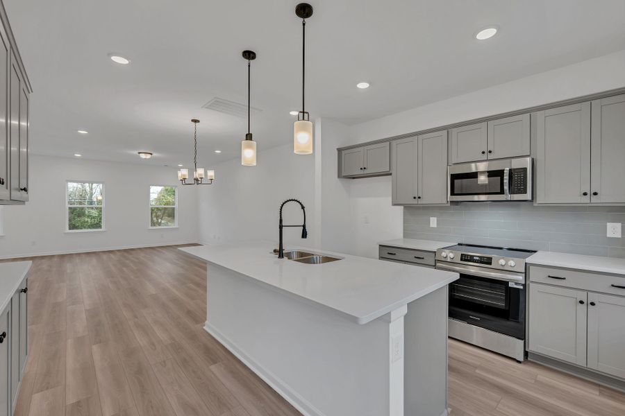 Furnished interior view inside a new home in Sweetbriar Place, Lebanon (Image 7). Furnished interior view inside a new home in Sweetbriar Place, Lebanon (Image 7).