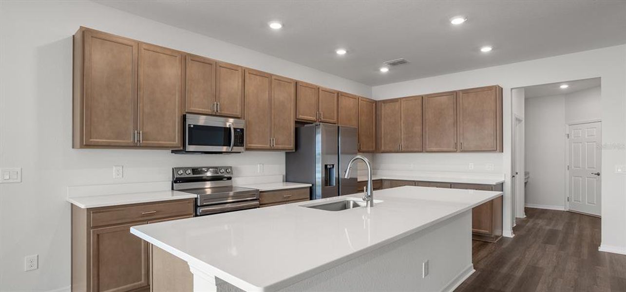 Furnished interior view inside a new home in The Crossings - Single-Family Homes, St. Cloud (Image 7).
