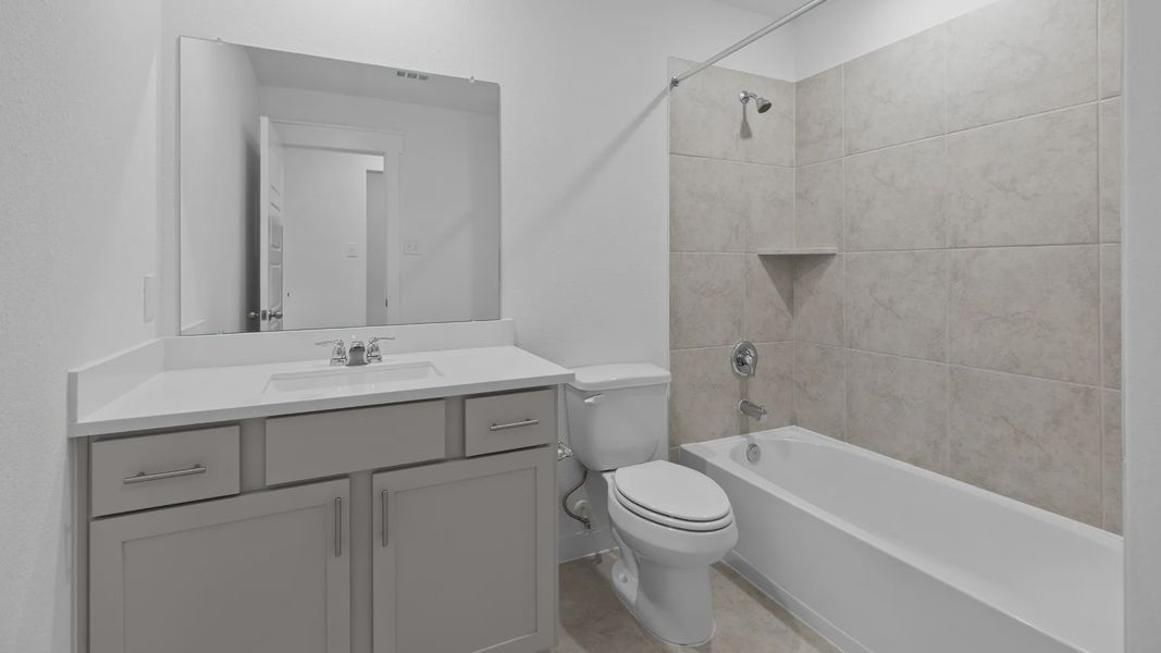 Furnished interior view inside a new home in Mostyn Springs, Magnolia (Image 8).
