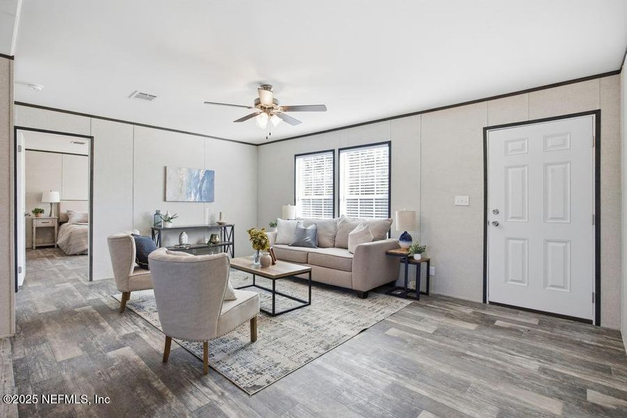 Furnished interior view inside a new home in , Interlachen (Image 28).