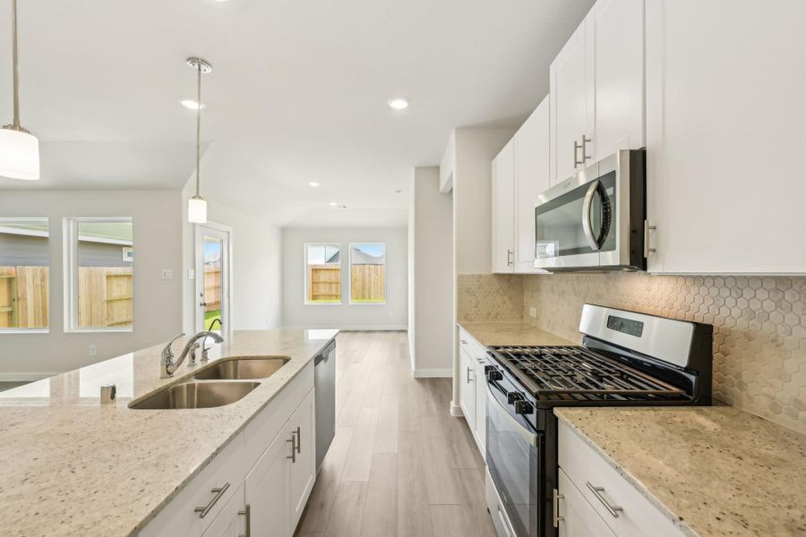 Photo is not of the actual home but is an inspirational photo of builder’s model home and may depict options, furnishings, and/or decorator features that are not included.