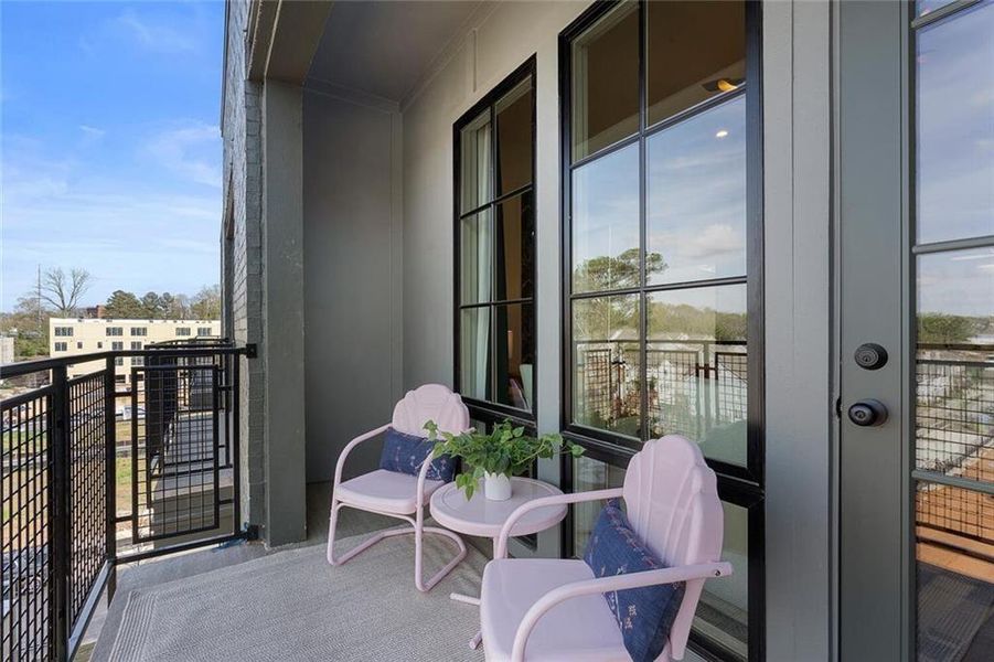 Furnished interior view inside a new home in , Atlanta (Image 17).