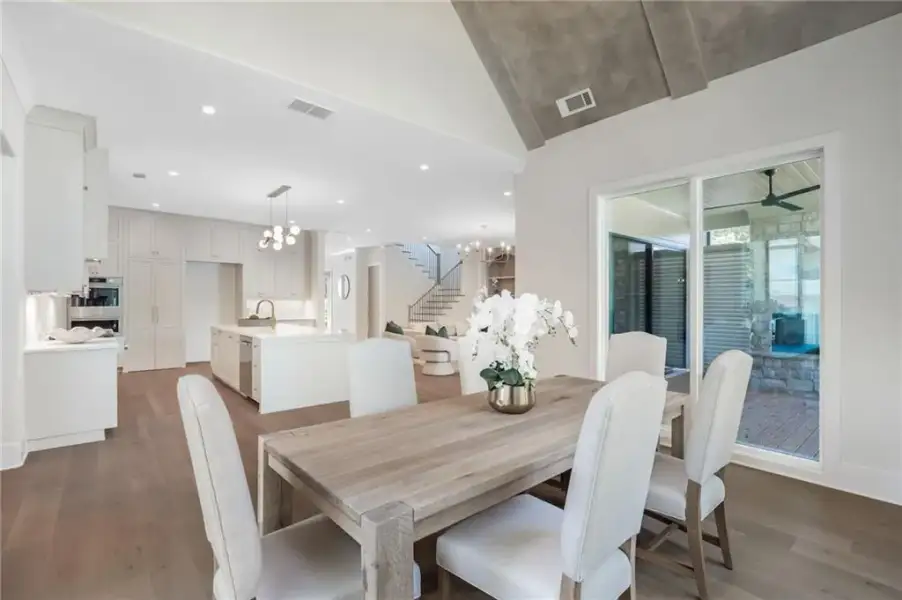 Furnished interior view inside a new home in , Atlanta (Image 14).