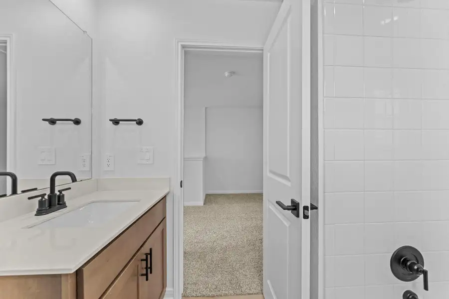 Furnished interior view inside a new home in Avery Centre, Round Rock (Image 10).