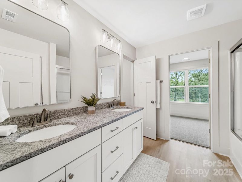 Primary bathroom Primary bathroom