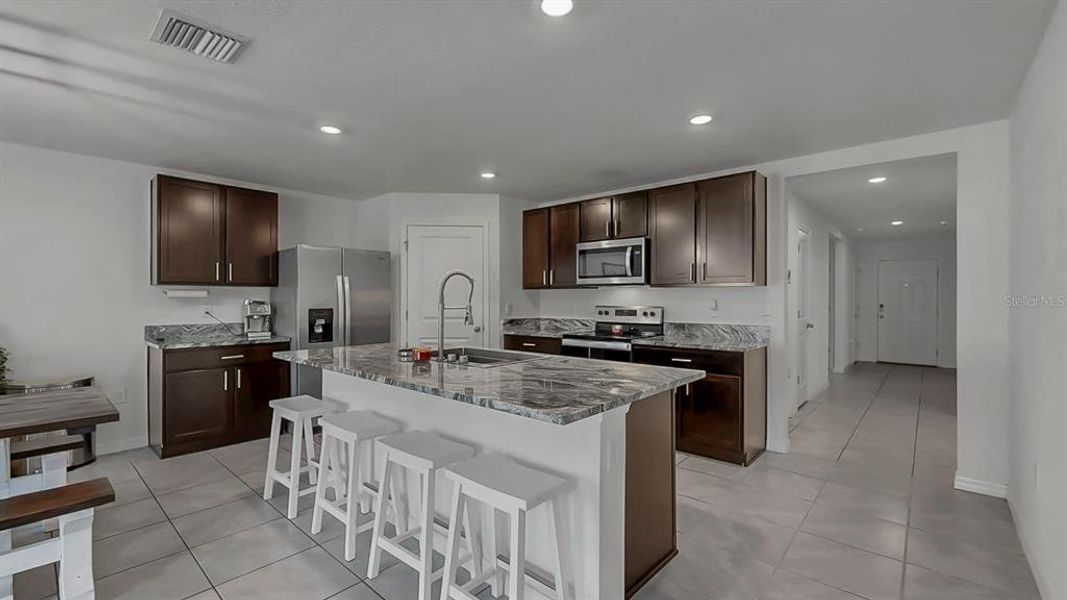 Furnished interior view inside a new home in Berry Bay, Wimauma (Image 8). Furnished interior view inside a new home in Berry Bay, Wimauma (Image 8).