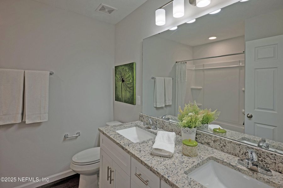 Furnished interior view inside a new home in , Jacksonville (Image 9).