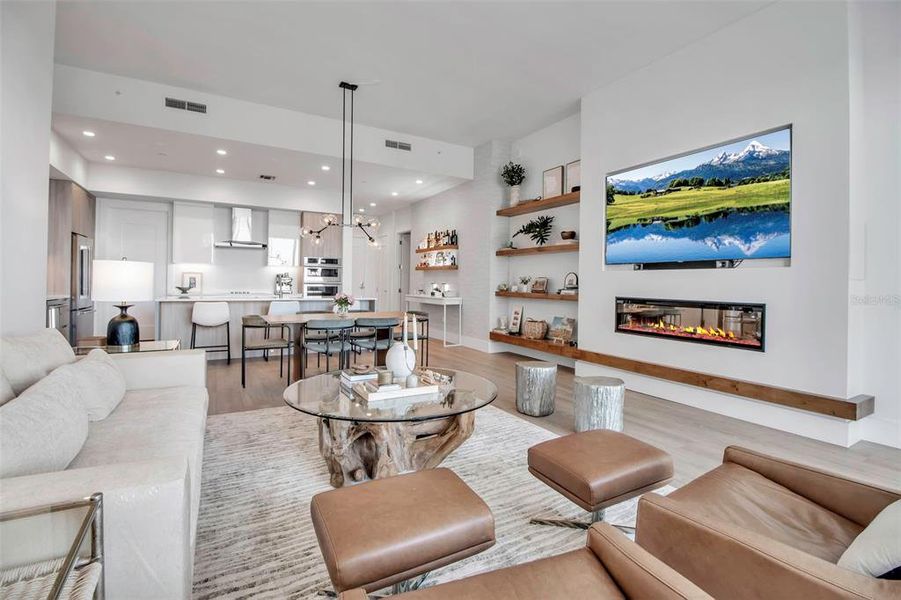 Furnished interior view inside a new home in , Sarasota (Image 5). Furnished interior view inside a new home in , Sarasota (Image 5).