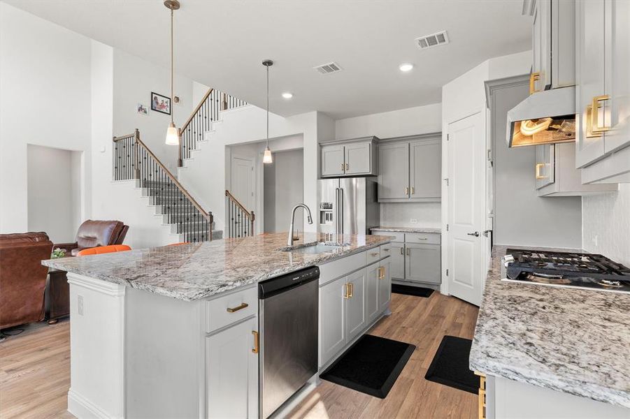 Furnished interior view inside a new home in Inspiration, Wylie (Image 11).