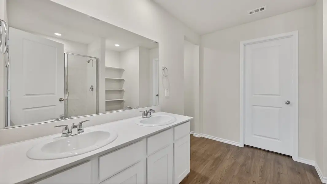 Furnished interior view inside a new home in Windrose, Pilot Point (Image 4).