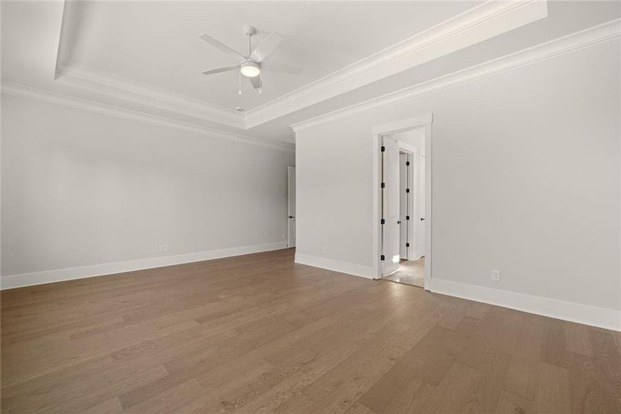 Spacious, unfurnished interior of a new home in Horizon at Laurel Canyon, Canton (Image 45).