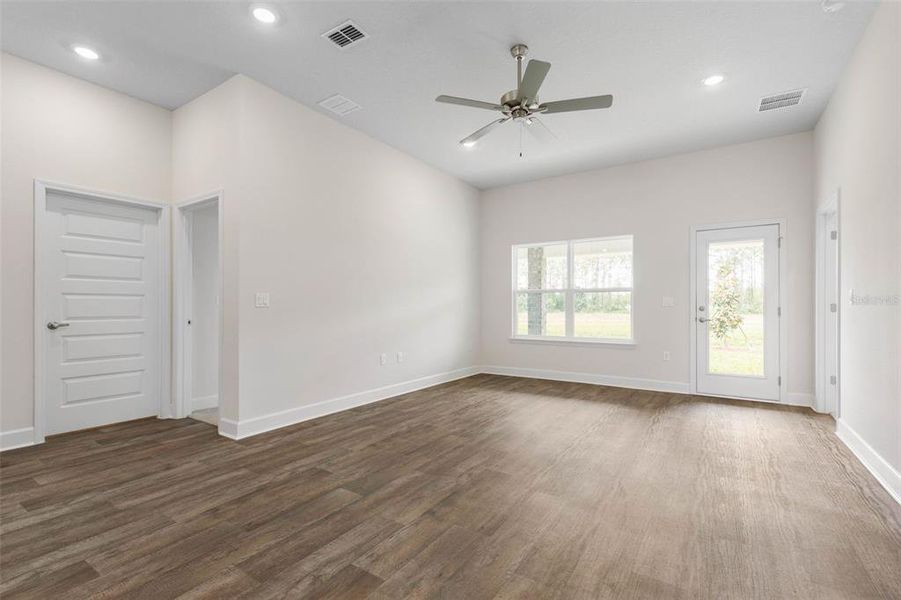 Spacious, unfurnished interior of a new home in Palm Coast, Palm Coast (Image 12). Spacious, unfurnished interior of a new home in Palm Coast, Palm Coast (Image 12).