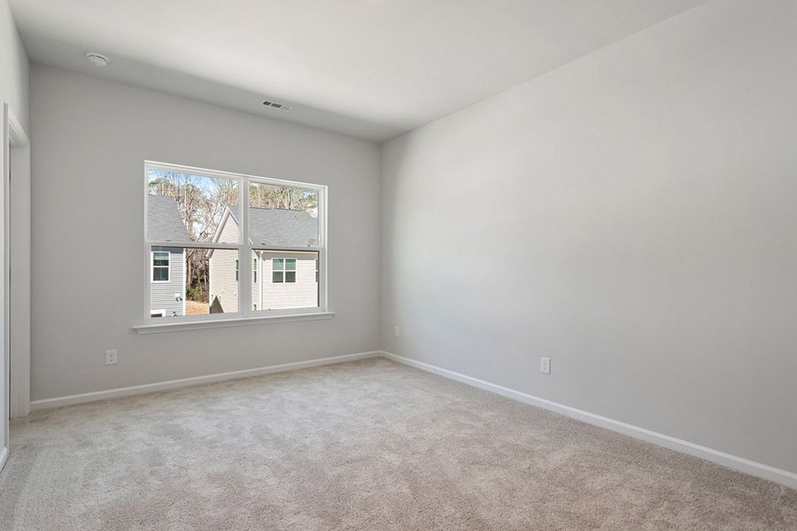Spacious, unfurnished interior of a new home in Renaissance at White Oak, Garner (Image 19). Spacious, unfurnished interior of a new home in Renaissance at White Oak, Garner (Image 19).