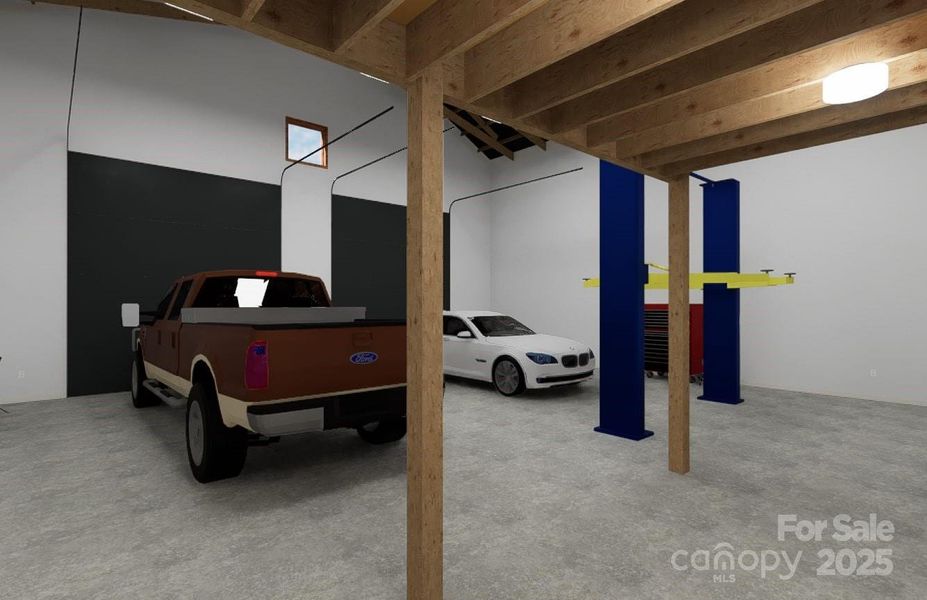 Furnished interior view inside a new home in , Statesville (Image 3).