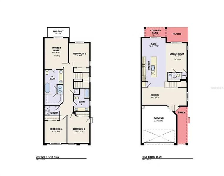 2D floor plan layout of this home in , Davenport, FL (Image 3).