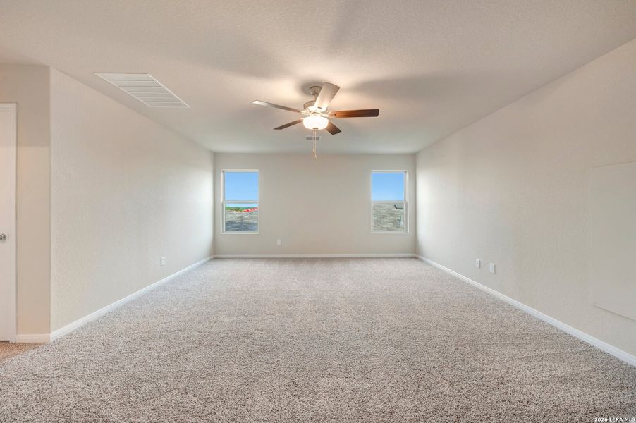 Spacious, unfurnished interior of a new home in Agave, San Antonio (Image 18). Spacious, unfurnished interior of a new home in Agave, San Antonio (Image 18).