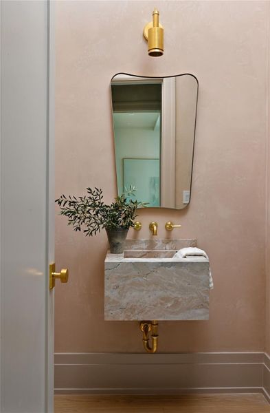 Close-up of interior finishes inside a home in , Houston (Image 22).