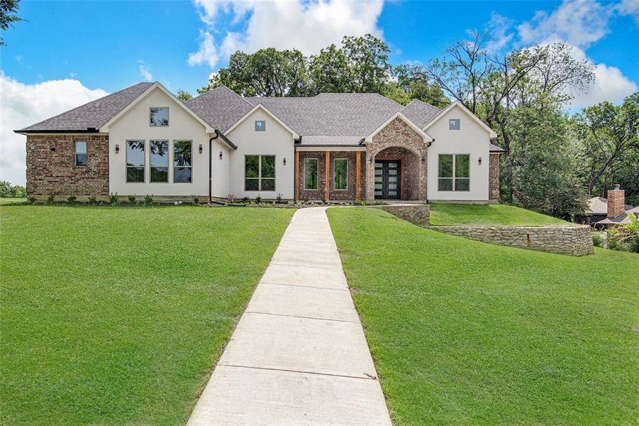 Beautiful home siting on one acre