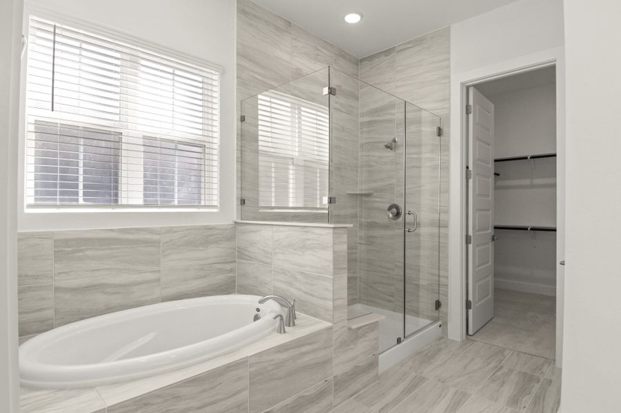 Furnished interior view inside a new home in Easton Park, Austin (Image 15).