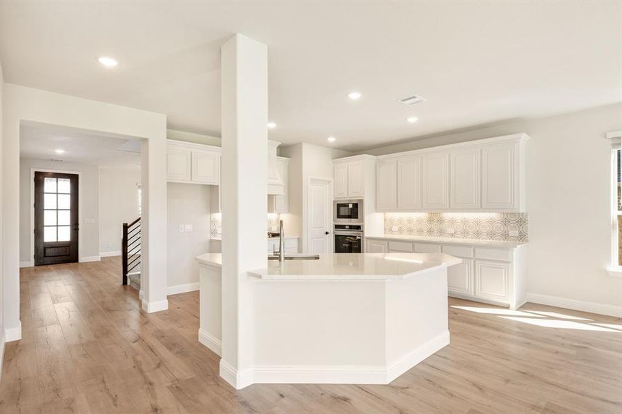 Furnished interior view inside a new home in Waterscape Classic 60s, Royse City (Image 8). Furnished interior view inside a new home in Waterscape Classic 60s, Royse City (Image 8).