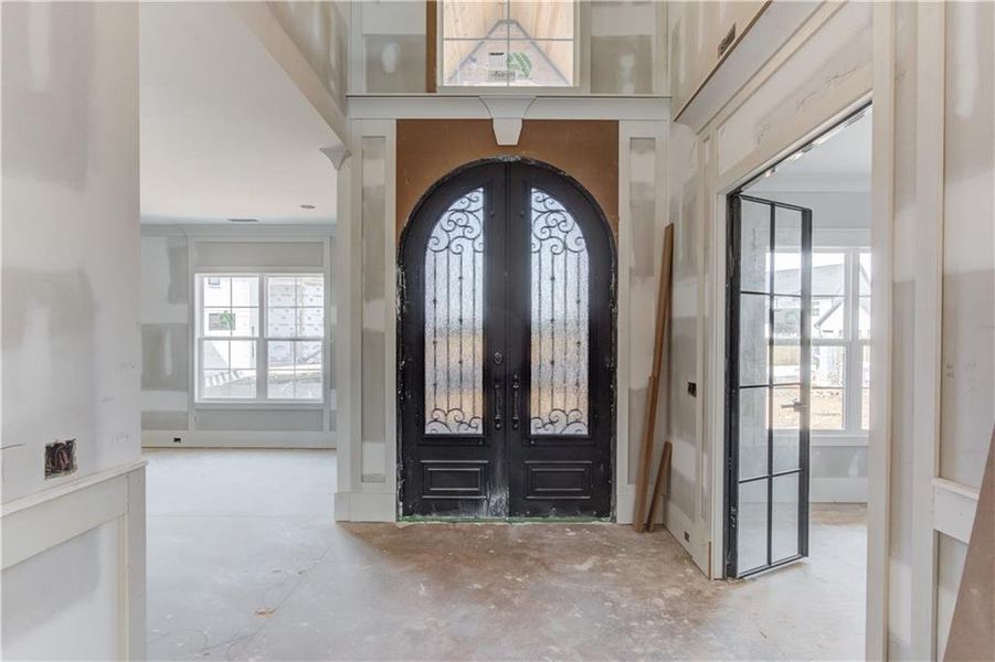 In-progress construction of a new home in , Buford, GA (Image 29).