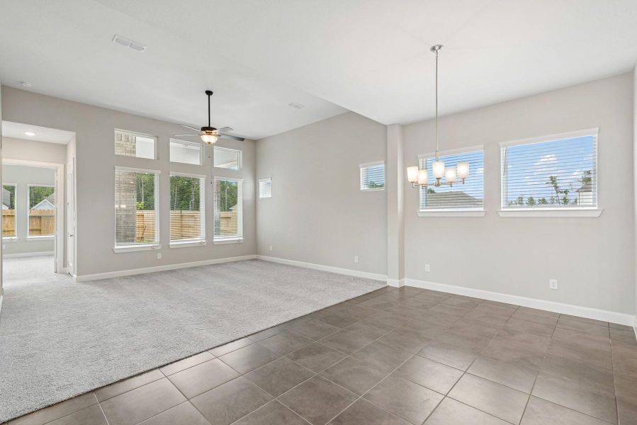 Spacious, unfurnished interior of a new home in ARTAVIA 45' Homesites, Conroe (Image 33). Spacious, unfurnished interior of a new home in ARTAVIA 45' Homesites, Conroe (Image 33).