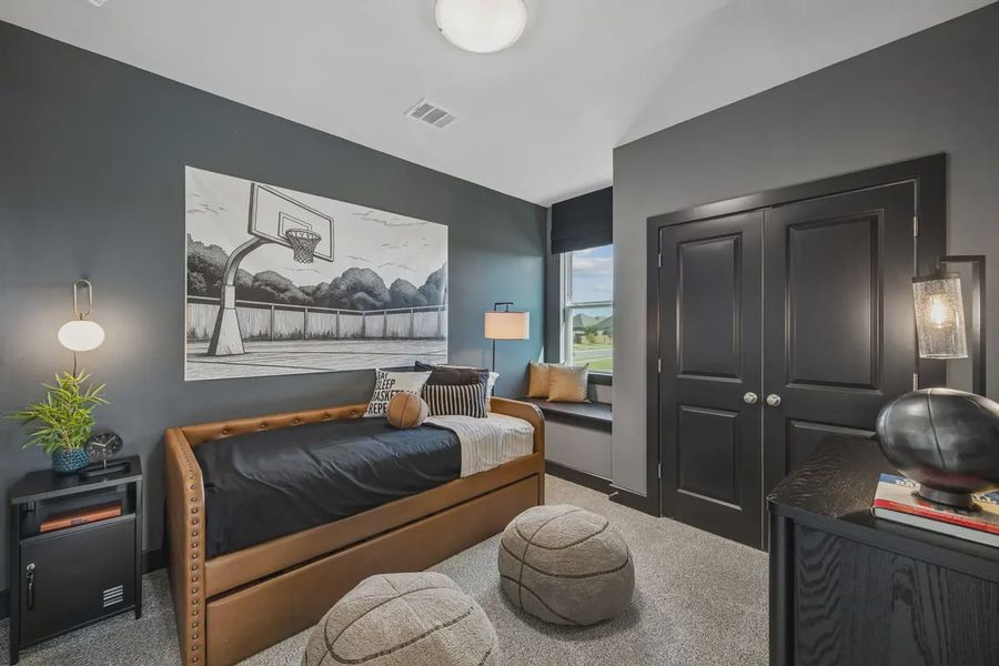 Representative furnished interior of a home built from the Dayton 50' by Chesmar Homes in Las Lomas, Forney (Image 34).