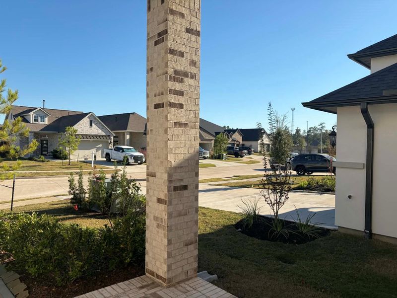 Exterior details and patio area of a home in Evergreen, Conroe (Image 21). Exterior details and patio area of a home in Evergreen, Conroe (Image 21).