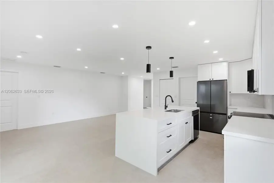 Furnished interior view inside a new home in , South Miami (Image 7). Furnished interior view inside a new home in , South Miami (Image 7).