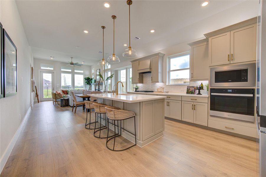 Furnished interior view inside a new home in Jordan Ranch, Katy (Image 11).