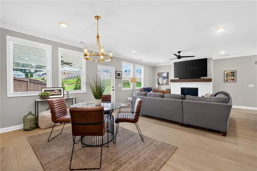 Furnished interior view inside a new home in Avenbrook, Mableton (Image 43).