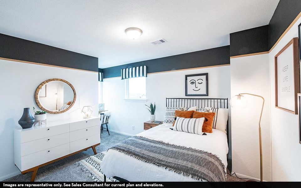 Furnished interior view inside a new home in Sunset Oaks, Maxwell (Image 6).